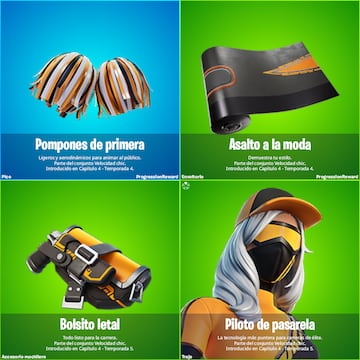 fortnite skin gratis piloto de pasarela como conseguirla