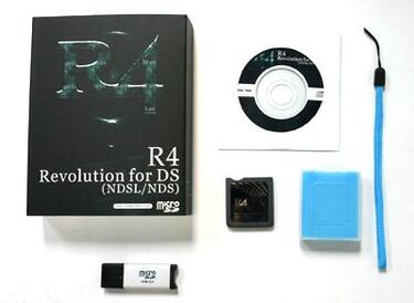 Los cartuchos R4 son declarados ilegales en Reino Unido