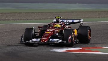 Lewis Hamilton (Ferrari SF-25). Sakhir, Bahréin. F1 2025.