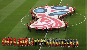 Formación de los equipos.