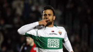 Javi Márquez, jugador del Elche.