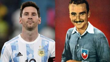 Messi igualó a Livingstone