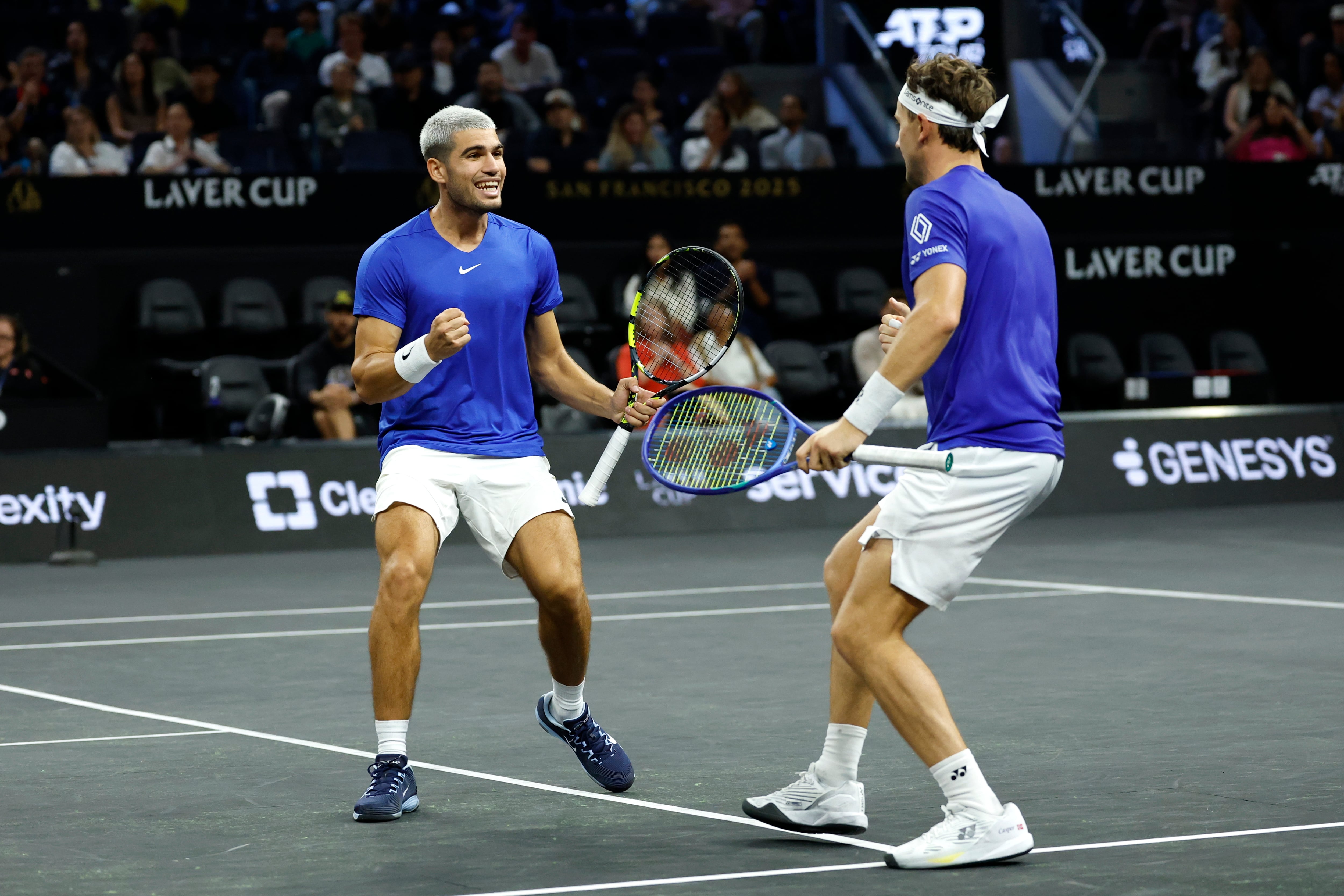 Alcaraz y Ruud mantienen viva a Europa 