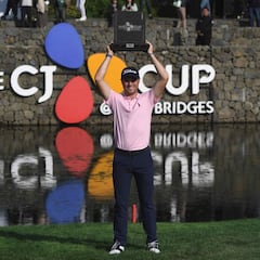 Justin Thomas triunfa en Corea