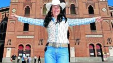 Patricia Jarque, en Las Ventas.