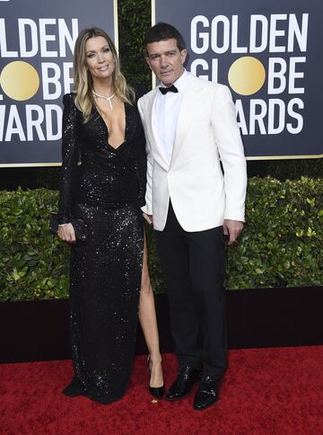 Antonio Banderas y Nicole Kimpel.