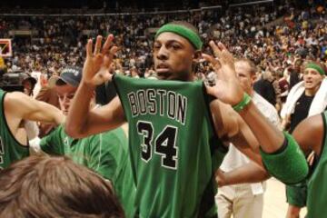 Paul Pierce un héroe y mito en los Boston Celtics.