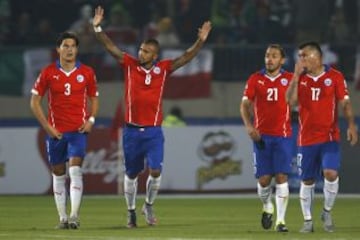 Las mejores imágenes de la particpación de Chile en la Copa América.