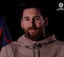 ¡Se marca un Joaquín! La broma de Messi en mitad de la entrevista