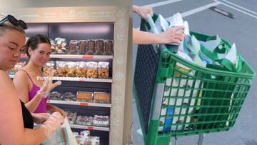 Las redes alucinan con la compra de unas turistas brit¨¢nicas en Mercadona: ¡°Es una bendici¨®n¡±
