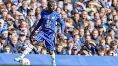 N'Golo Kanté, una de las piezas clave del Chelsea de Tuchel.
