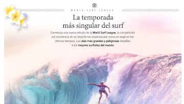 La revoluci¨®n mundial del surf, un deporte en plena expansi¨®n