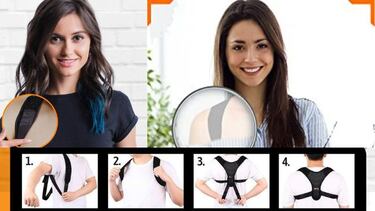 Elimina el dolor de espalda con este corrector de postura superventas con más de 32.000 valoraciones