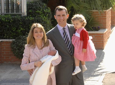 En el 2007 nació Sofía a las 16:50 horas del 29 de abril de 2007 en el Hospital Ruber Internacional de Madrid convirtiéndose en infanta de España y tercera en la línea de sucesión a la Corona.