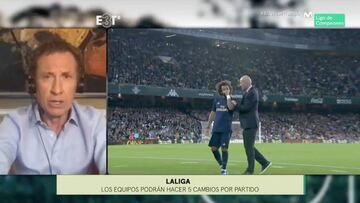 Valdano y la razón por la que el Madrid es más beneficiado que el Barça por los 5 cambios