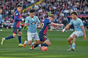 El futbolista del Barcelona hizo un gol y provocó un penalti para la remontada. Su calidad está fuera de toda duda y ante el Celta actuó de revulsivo perfecto.