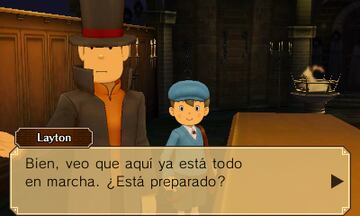 Captura de pantalla - El Profesor Layton vs. Phoenix Wright: Ace Attorney (3DS)