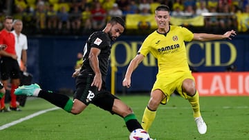 Willian José, ante Foyth.