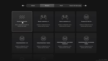 Dependiendo de c&oacute;mo queramos sentir la intensidad de la respuesta h&aacute;ptica, basta con ir al men&uacute; y configurarlo. Bien sea un DualSense o si utilizamos un volante.