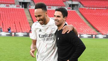Arteta: Aubameyang stayed because Arsenal is an 'incredible club' as big as Barcelona & Inter