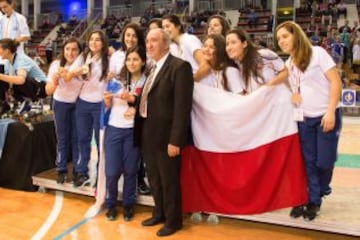 Las Marcianitas lograron el tercer lugar en el Mundial de Hockey Patín.