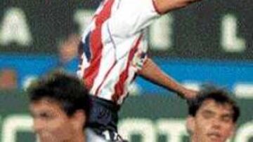 FUNDAMENTAL DANI. Su gol, el de la tranquilidad, fue la pieza decisiva de los rojiblancos.