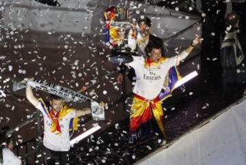 Las celebraciones del campeón