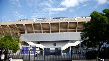 Soccer Football - International Friendly - Chile v Colombia - Estadio Jose Rico Perez, Alicante, Spain - October 12, 2019 General view outside the stadium before the match REUTERS/Javier Barbancho