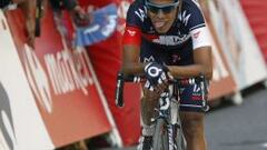 Jarlinson Pantano hace podio y Nairo sobrevive el descenso