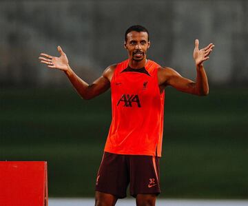 Luis Díaz volvió a entrenamientos en Liverpool. El colombiano hizo parte de la primera práctica del equipo de Jürgen Klopp en Dubái.