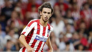 João Félix con el Benfica.