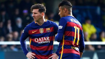El mensaje de Neymar a Messi, primera página en Barcelona
