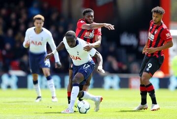 Bornemouth venció 1-0 a Tottenham por la fecha 37 de la Premier League. Jefferson Lerma y Davinson Sánchez fueron titulares y disputaron los 90 minutos. 