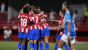 El Atl&eacute;tico gole&oacute; al Rayo Vallecano.