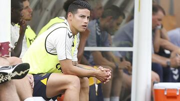 James Rodríguez: "No estoy relacionado con el Atlético"