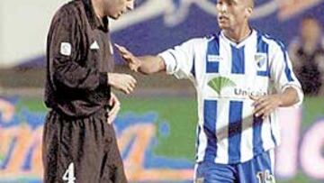 <b>MALA SUERTE.</B> Hierro se lesionó en un salto con Romero en la 2001-02.