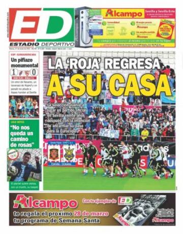 Portadas de la prensa deportiva