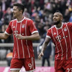Bayern 6-0 Hamburgo: Vidal y su equipo piensan en Besiktas