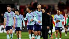 El complicado calendario del Arsenal en enero