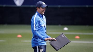 Jos&eacute; Gonzalez en pleno entrenamiento