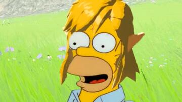 Los Simpsons ya predijeron las construcciones de The Legend of Zelda: Tears of the Kingdom