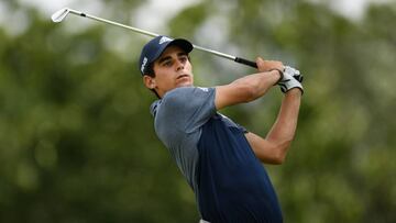 Joaquín Niemann no tuvo un buen fin de semana en Ontario.