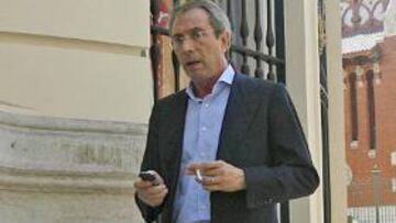 <strong>VUELVE.</strong> Vicente Soriano vuelve al Valencia como representante y portavoz del nuevo accionista mayoritario.