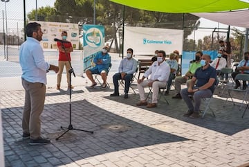 Acto de presentación del XIX Trofeo Tenis Colmenar Viejo - XI Open IBP Uniuso.