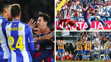 Los rivales de Madrid, Barça y Atleti, sin objetivos pero picados