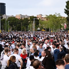 Detenidos cinco radicales del Barça por agredir a aficionados del Eintracht