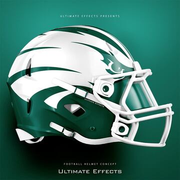 Los 32 cascos de la NFL al estilo de la nueva liga: AAF