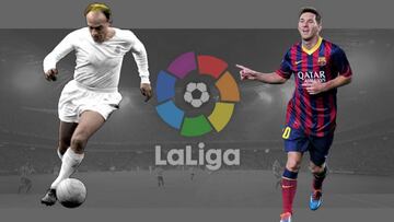 Di Stéfano y Messi, los mejores de los 814 argentinos de LaLiga