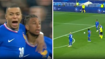 Recuerda a las mejores faltas de Messi: deléitense con el golazo de falta de Olise con Francia