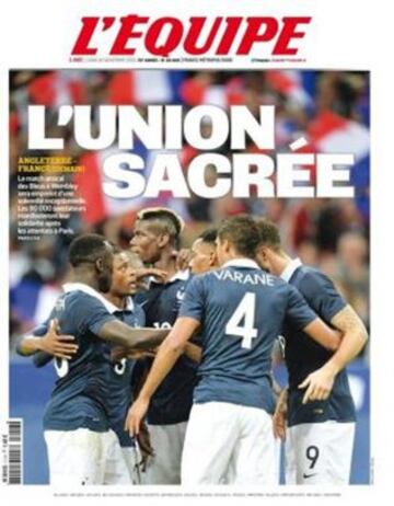 Portadas de la prensa mundial